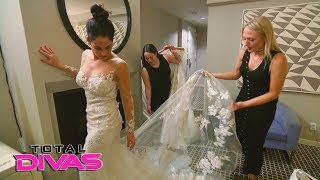 Nikki Bella tries on wedding dresses for the first time Total Divas Preview Clip Jan 31 2018 [upl. by Gibbs]