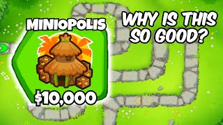 The MINIOPOLIS Farming In BTD6 [upl. by Koziel]