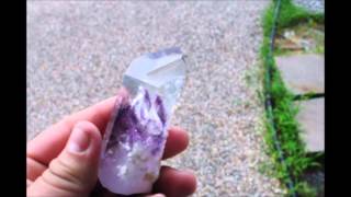 Brandberg quartz crystal [upl. by Ruford]