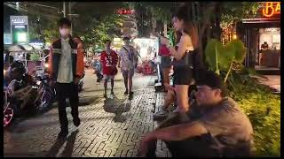 Bangkok Nightlife 2024 Nana Plaza Boom Boom Freelancers Waiting look around [upl. by Nivar]