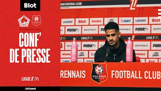 📽🎙 J12  Lille  Stade Rennais FC  Conférence de presse davantmatch [upl. by Valene799]