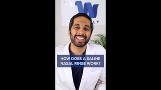 How Does a Saline Nasal Rinse Work [upl. by Lienaj]