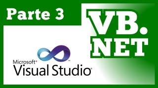 Tutorial Visual Basic NET  Parte 3 Curso VBNET 2010 amp 2012 [upl. by Mosby]