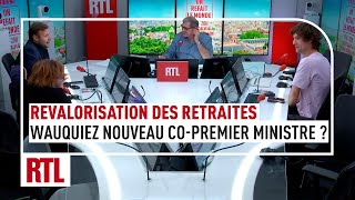 Revalorisation des retraites  Laurent Wauquiez nouveau coPremier ministre [upl. by Llednohs51]