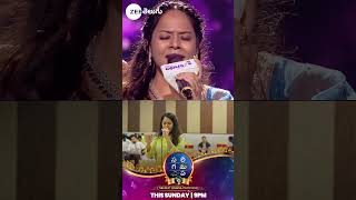 Pratyusha in Practice A Melody in the Making  SAREGAMAPA Telugu shorts  Sunday 9PM  Zee Telugu [upl. by Goulden]