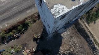 Grain Elevator Demolition Nov 2nd  6th 2016  4K [upl. by Eedissac497]