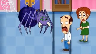 Homescapes mini game ads 2022  Austin VS Spider save his wife [upl. by Oinimreh]