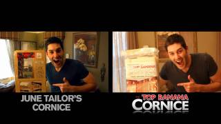 Window Coverings Ideas The Top Banana Cornice vs June Tailor Cornice [upl. by Sammy]