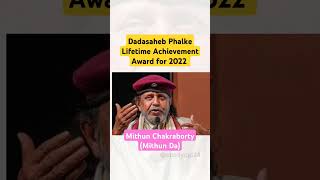 Dadasaheb Phalke Lifetime Achievement Award for 2022 Mithun Da [upl. by Adore]