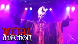 GHOST First Video Interview Ever with METAL INJECTION [upl. by Eelnayr]