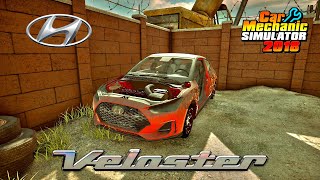 Restoration Hyundai Veloster  Car Mechanic Simulator 2018 [upl. by Tatiania939]