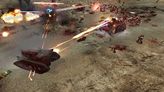 Blood Ravens vs Blood Pact Renegades  Titanium Wars  Warhammer 40K Dawn Of War Soulstorm [upl. by Mahsih]