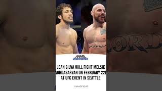 Jean Silva will fight Melsik Baghdasaryan February 2025 at UFC Seattle event 🔥 [upl. by Wivestad587]