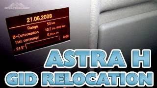 Home Made Navigation System  Part 6 How To Relocate GID To Roof Console [upl. by Wilfrid]