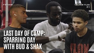 Last Day in Camp with Crawford  SPARRING DAY Crawford v Spence RAW Files EP3 [upl. by Ecerahs]