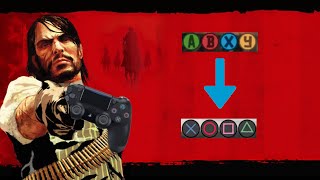 How to swap to Playstation Buttons in Red Dead Redemption 1 PC [upl. by Ahsieym645]