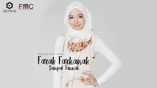 OST Sayangku Kapten Mukhriz  Farah Farhanah  Sampai Jannah Official Lyric Video [upl. by Rediah]