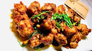 Exotic Spicy Chicken With Peanut SauceSimple Spices Make Chicken Flavourful amp Delicious [upl. by Anaahs]