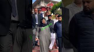 Jk PDP President Ms Mehbooba Mufti Sahibas Rajouri Visit [upl. by Annaer]