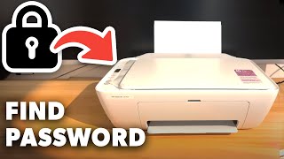 How to Find HP Deskjet Printer Password  Full Guide [upl. by Stutzman]