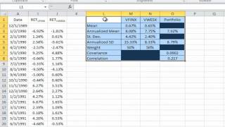 BYU BUSM410 Portfolio Optimization with Two Assetsmp4 [upl. by Yekciv]