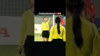 Red card for Rekha saff football dasarathstadium fifa rekha redcard love messi ronaldo afc [upl. by Loretta]