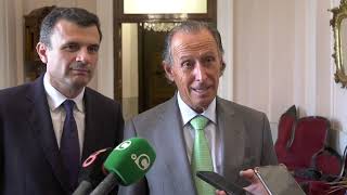 LOS AYUNTAMIENTOS DE CÁDIZ Y CHICLANA AFIANZAN SU COLABORACIÓN CON EL PERTE DEL AGUA [upl. by Jorry]