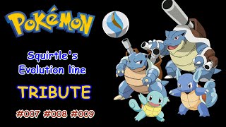 Pokemon Squirtle Wartortle Blastoise Mega Blastoise Kamex Tribute AMV [upl. by Attekal]