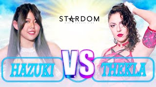 Bushiroad Expo Singapore 2023 26 November STARDOM MATCH Hazuki Vs Thekla [upl. by Anos560]