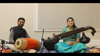 Veena Concert ft Disha Rao OSAAT vaadyavahini Veena USA Indian classicalmusic instrumental [upl. by Neelyahs413]