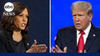 Harris Trump focus on battlegrounds in the West [upl. by Doniv]