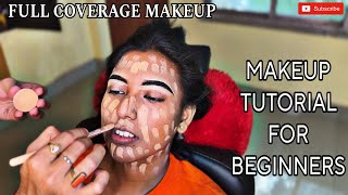 Makeup Tutorial For Beginners  Step By Step Makeup Tutorial Bridal Makeup  Glossy Makeup Tutorial [upl. by Corbett]