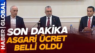 CANLI I 2024 Asgari Ücret Belli Oldu Bakan Işıkhan 2024 Yılı Asgari Ücretini Açıkladı [upl. by Sinylg]