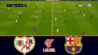 RAYO VALLECANO VS BARCELONA  LALIGA 20232024  FOOTBALL LIFE 2023 [upl. by Lana]