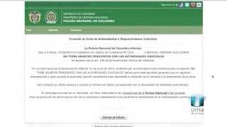 Así puedes consultar si tienes antecedentes judiciales [upl. by Enahc112]