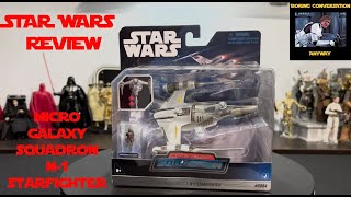 Star Wars Toy Review Micro Galaxy Squadron N1 Starfighter [upl. by Doehne]