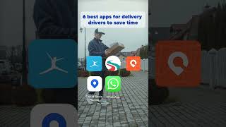 6 Best Apps for Delivery Drivers to Save Time shorts deliverydriver [upl. by Ayim]