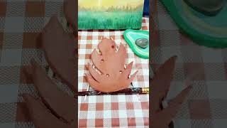 🌿 leaf trinket tray for jewellery diy simpleclayartforkids craft subscribemychannel clayart [upl. by Gow]