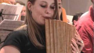 DAJOERI Panflute Choir  LiseAnne Schwander [upl. by Isiad]