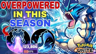 GYARADOS Feels Really Overpowered in this Season  Dragon Breath  Bounce  Pokemon Unite [upl. by Mariande]