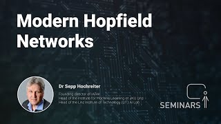 Modern Hopfield Networks  Dr Sepp Hochreiter [upl. by Aissela]