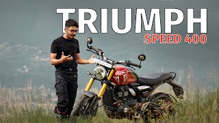 New Triumph Speed 400 Now in Nepal  Best Value For Money  Full Review [upl. by Onaivatco287]