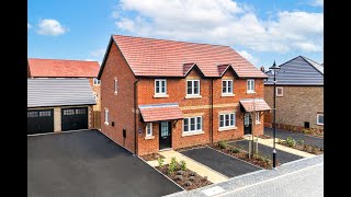 For Sale  New Build 3 Bedroom House  Hayfield Homes Hanslope Milton Keynes  Property Video Tour [upl. by Bixby]