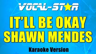 Shawn Mendes  Itll Be Okay Karaoke Version [upl. by Arihat]