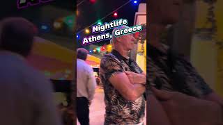 Nightlife of Athens Greece 🇬🇷 night greece fyp [upl. by Aicenad]