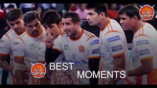 Puneri Paltan  Best Moments from Pro Kabaddi [upl. by Nitnerb]