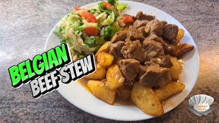 Belgian Beef Stew StoofvleesCarbonnade Flamande [upl. by Lothair]