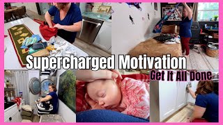 Supercharged Motivation When You Don’t Have The Energy  Clean With Me Cleaning Motivation [upl. by Isnan856]