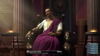 Civilization V Leader  Augustus Caesar of Rome [upl. by Onia]