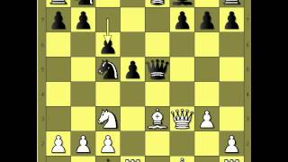 Gambit koji je odbijen  SPIELMANN vs FLAMBERG  Becki gambit  517 [upl. by Hamitaf422]